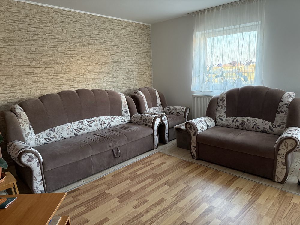 Canapea extensibila plus fotolii
