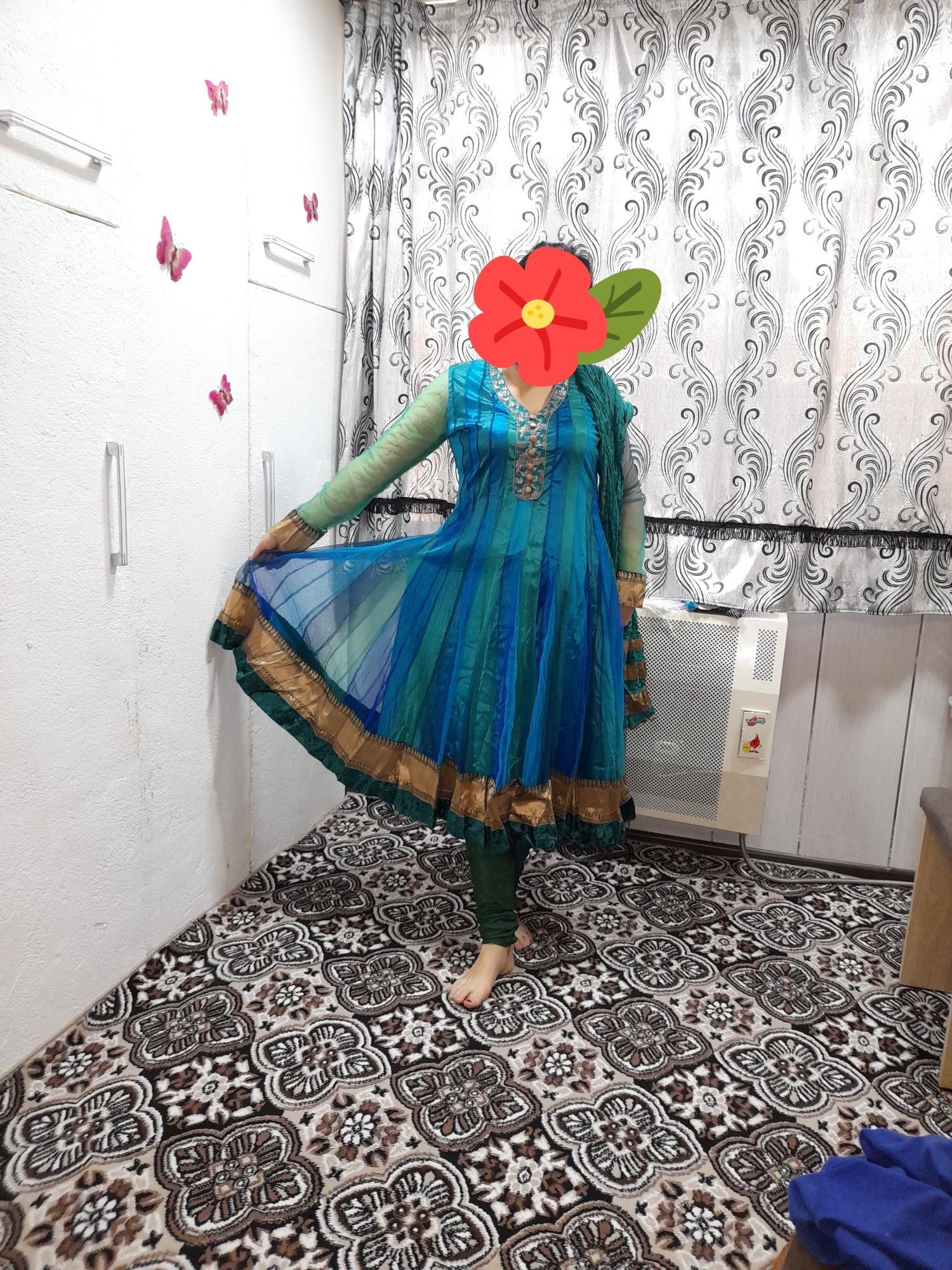 Платье из Индии Сарри