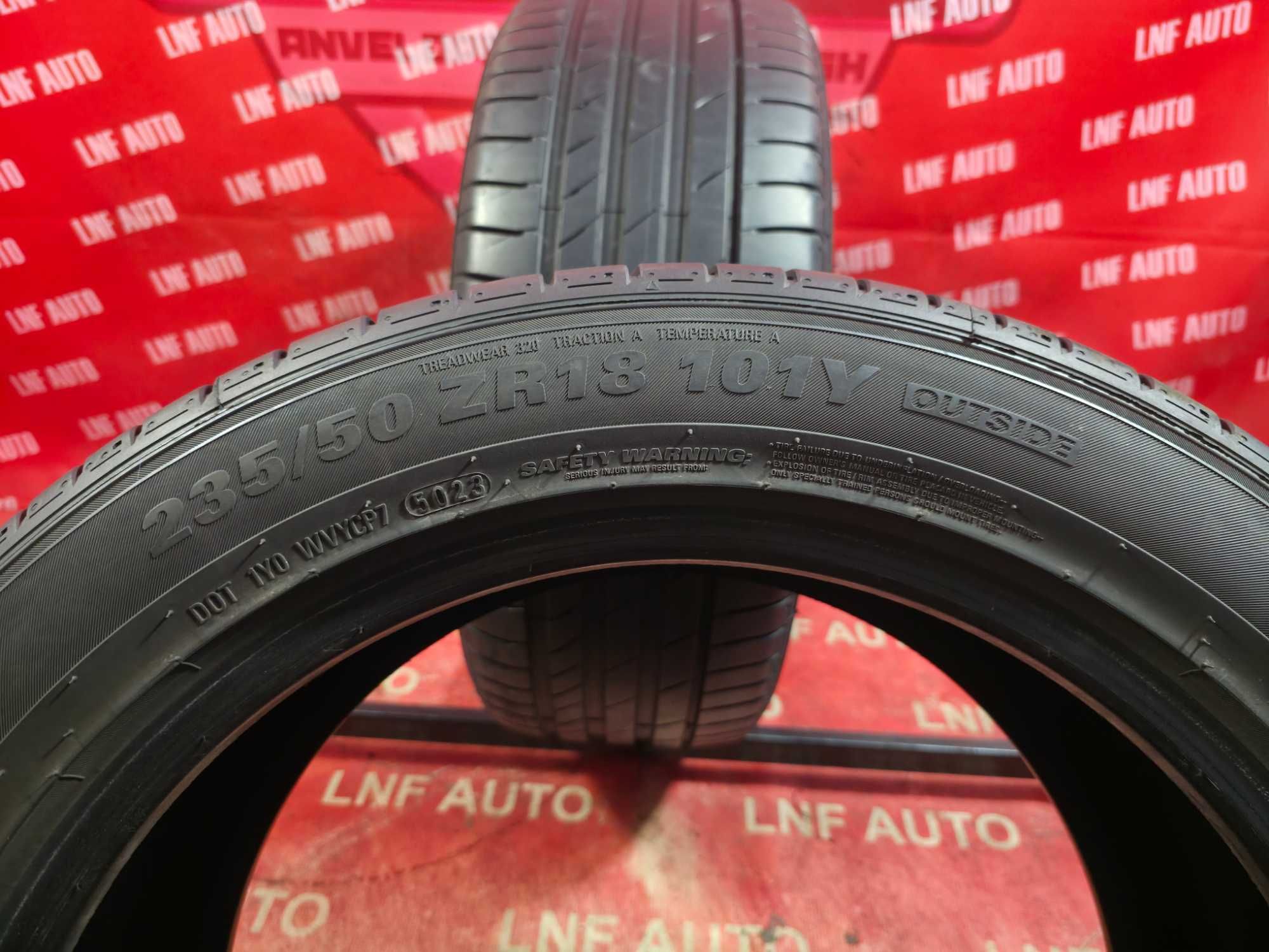 Anvelope de VARA - 235/50/18 - KUMHO - 7.20 MM - DOT 5023 !