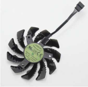Gigabyte ventilator fan 90mm/rx580-r570-480-470/gtx1070 gtx1060