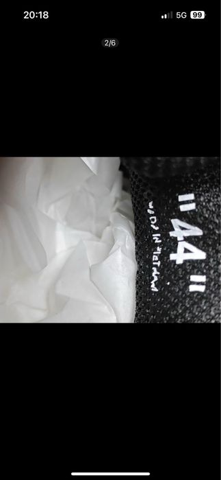 OFF-WHITE black 44