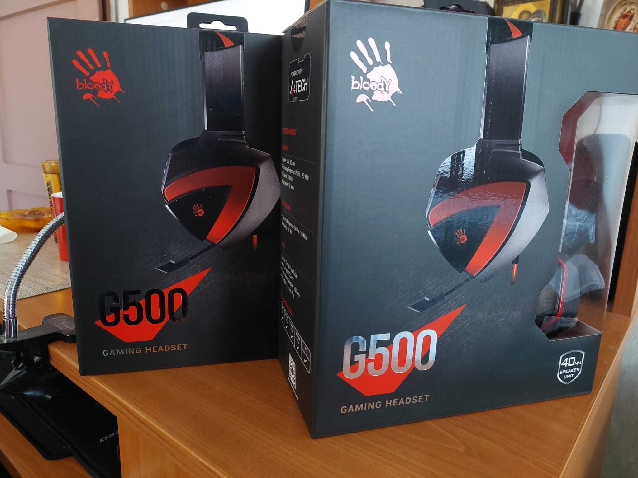 Геймърски слушалки Bloody G500 Combat