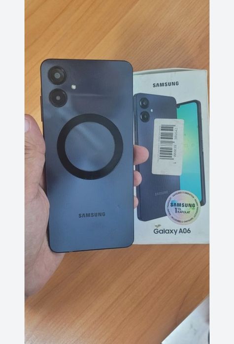 Samsung Galaxy A06 8/128GB Black 2025 Orginal Veitnam Holati Yaxshi