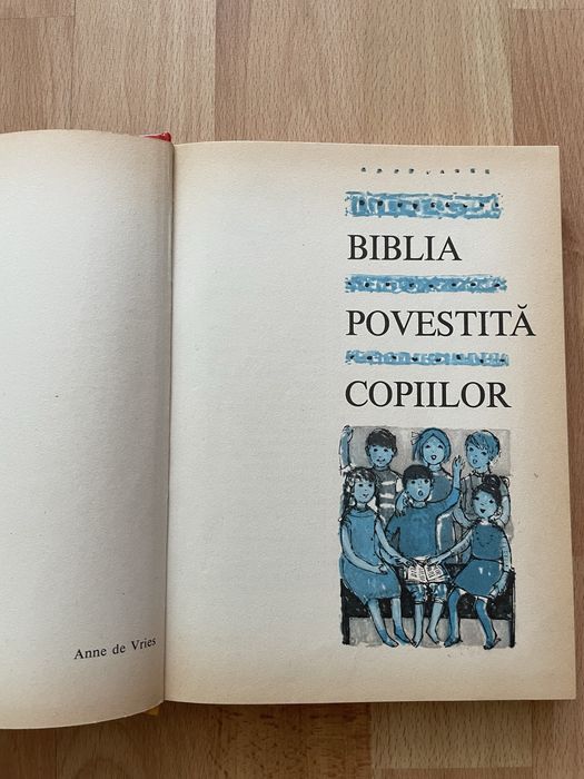 Carte biblia povestita  copiilor