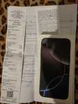 Iphone 16 pro max, 256GB, черен.