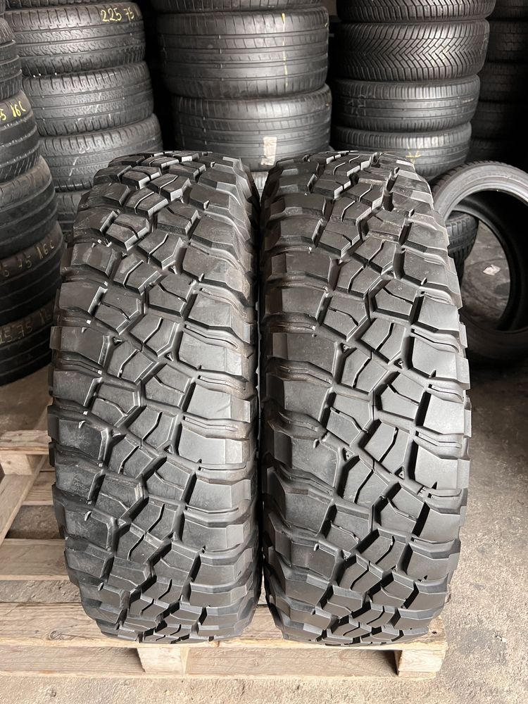 2 anvelope Mud terrain 235/85/16 , Bf Goodrich , 10 mm