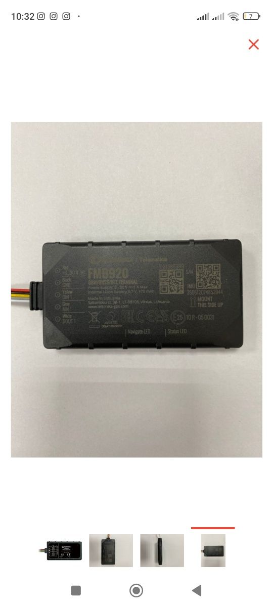 Teltonika FMB920 GPS/GSM