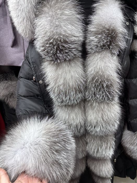 Geaca cu blana naturala