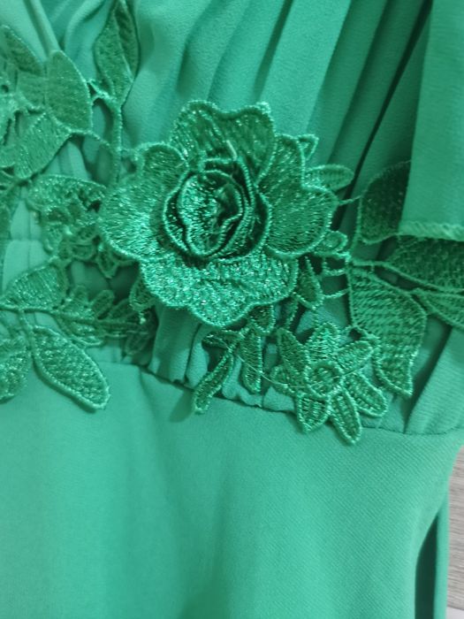 Rochie verde, mărime XL - XXL