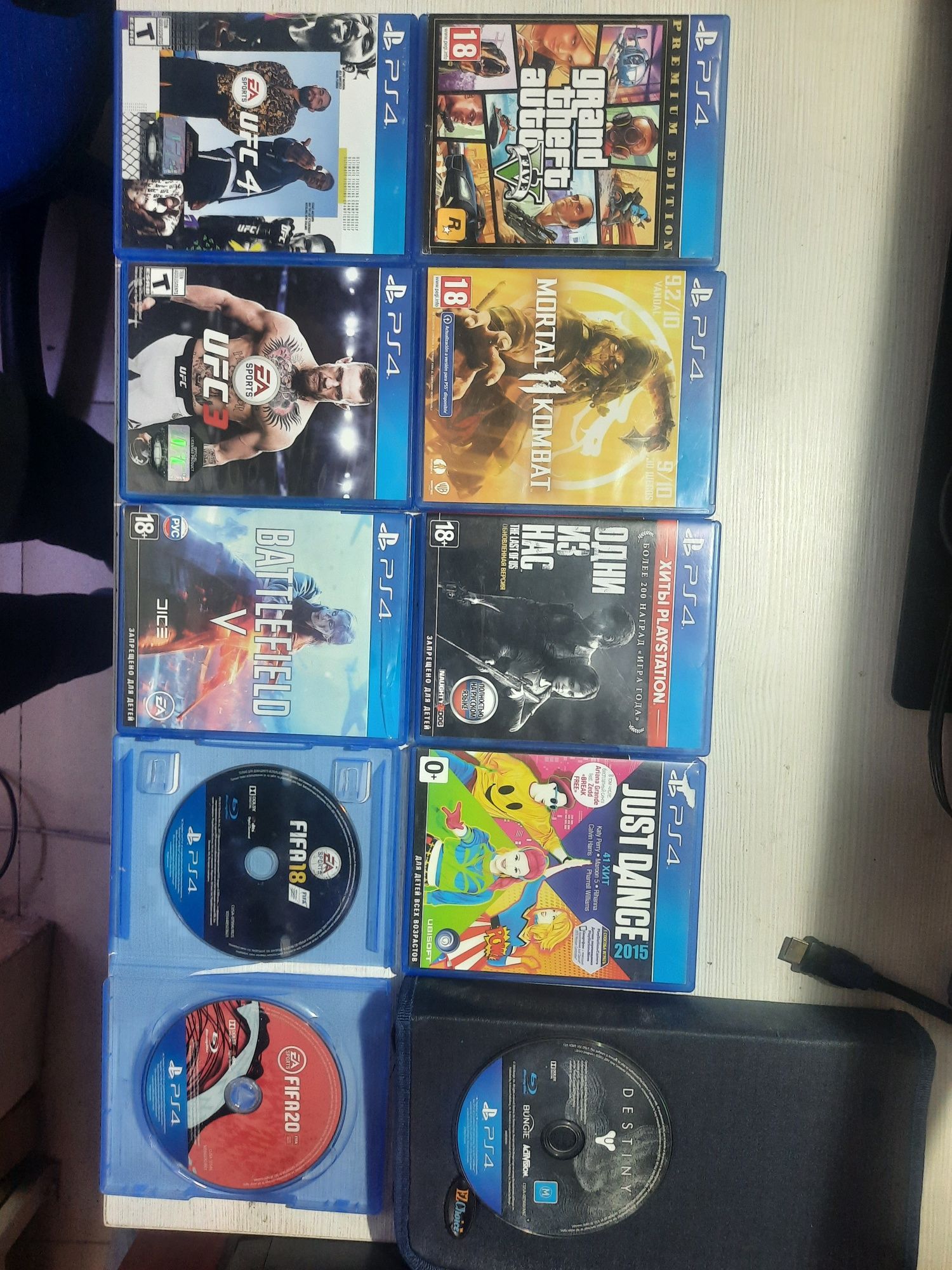 Диски для Playstation 4, Playstation 3, PSP, Xbox360