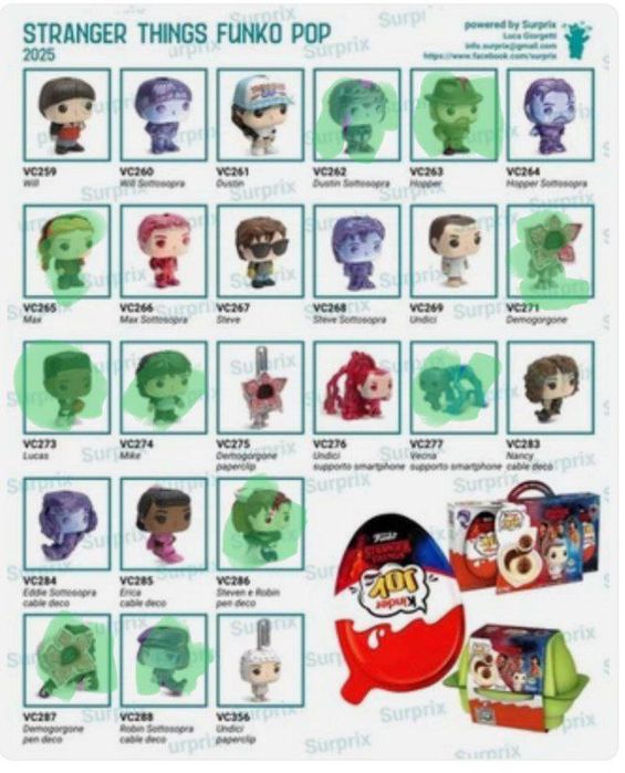 Фигурки осд Киндер