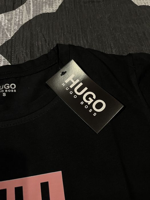 Hugo Boss тениска черна