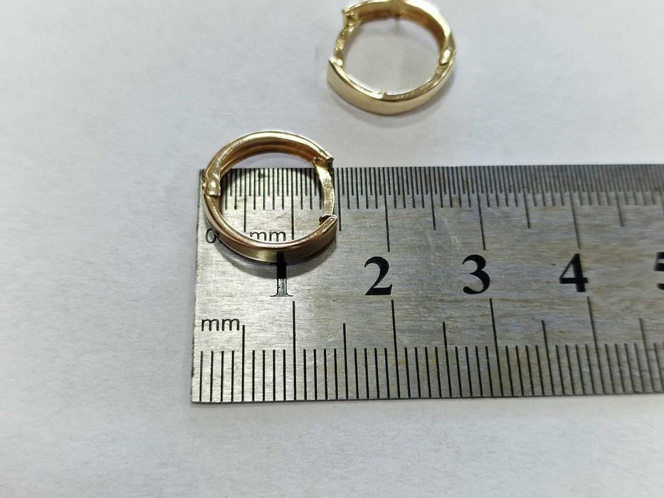 Дамски златни обеци 14К / 1,20 гр.