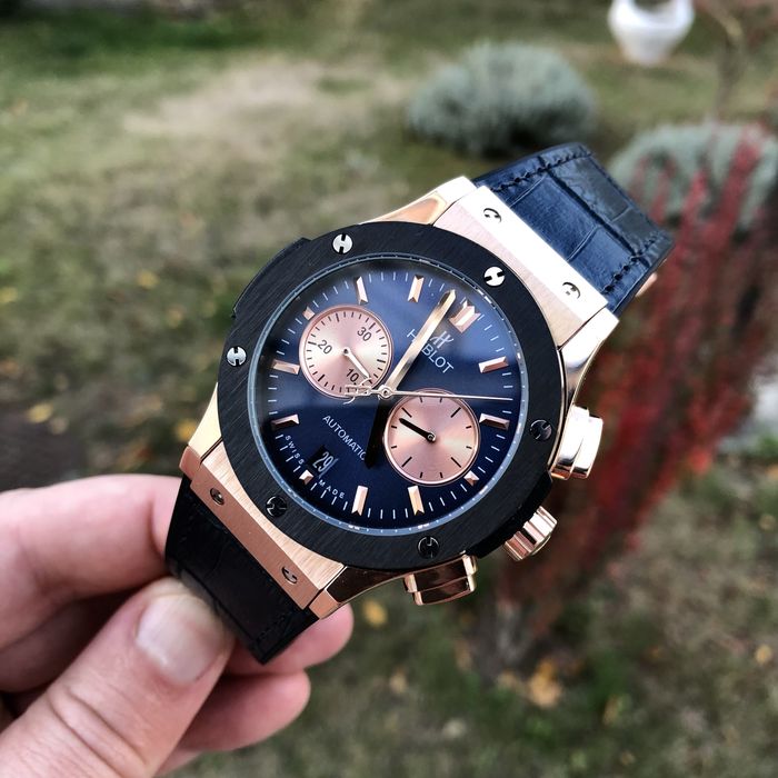 ceas barbat hb classic fusion bezel ceramic 45,mm