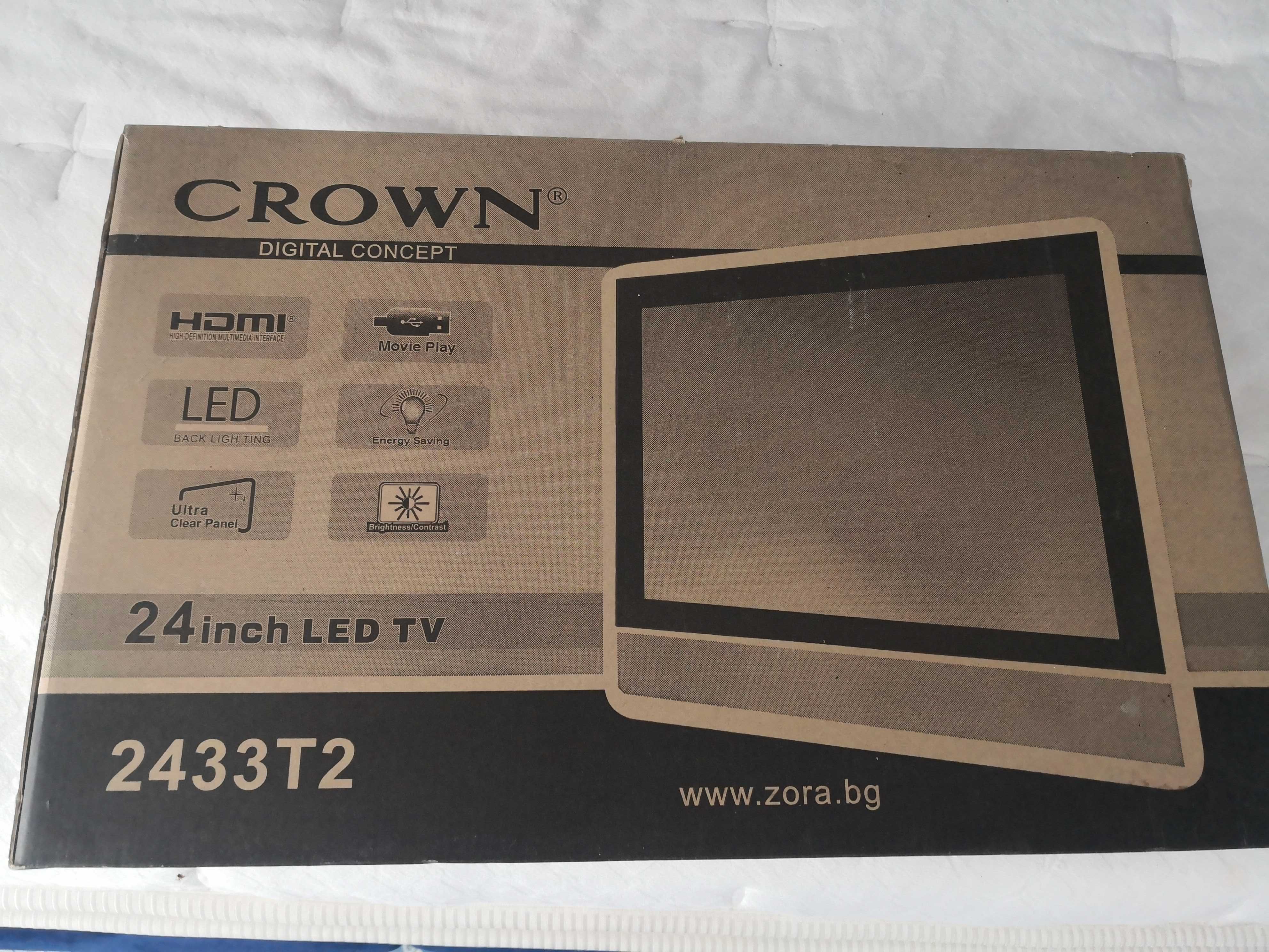 Цветен телевизор Crown Led 24'