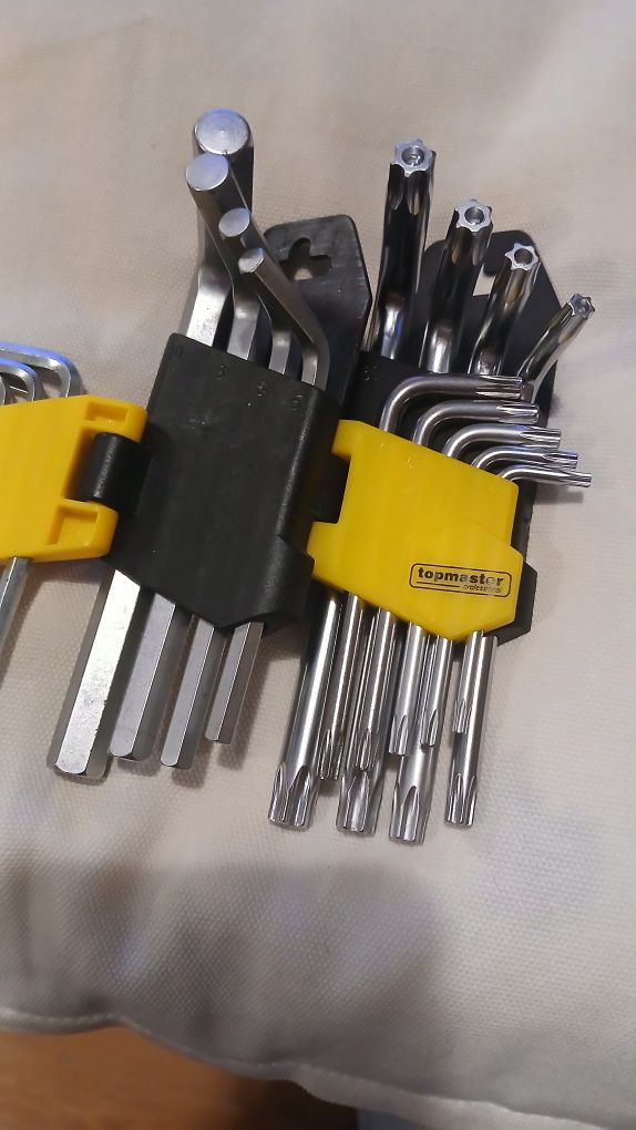 Комплекс шестограми и Torx (security) - къси 10лв