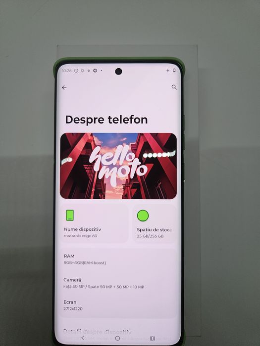 Motorola Edge 60 NOU 5G Green