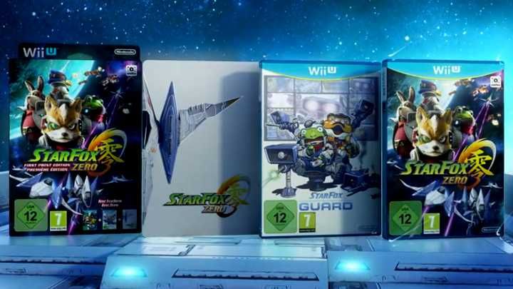 Star Fox Zero First Print Edition editie de colectie
