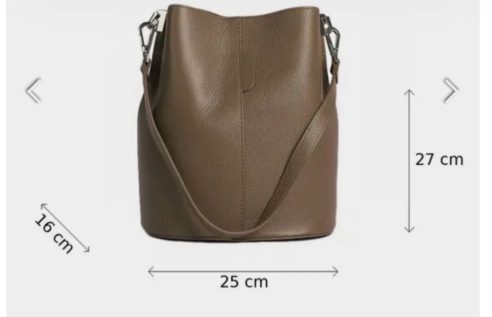 Дамска чанта Vera естествена кожа