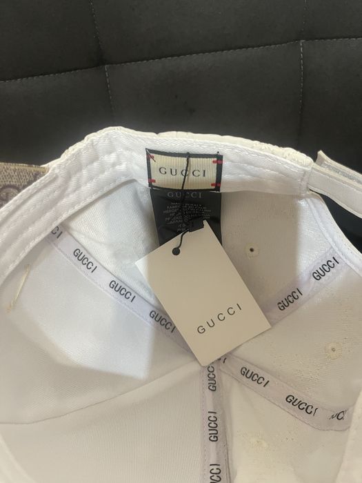 Шапка gucci кожена козирка