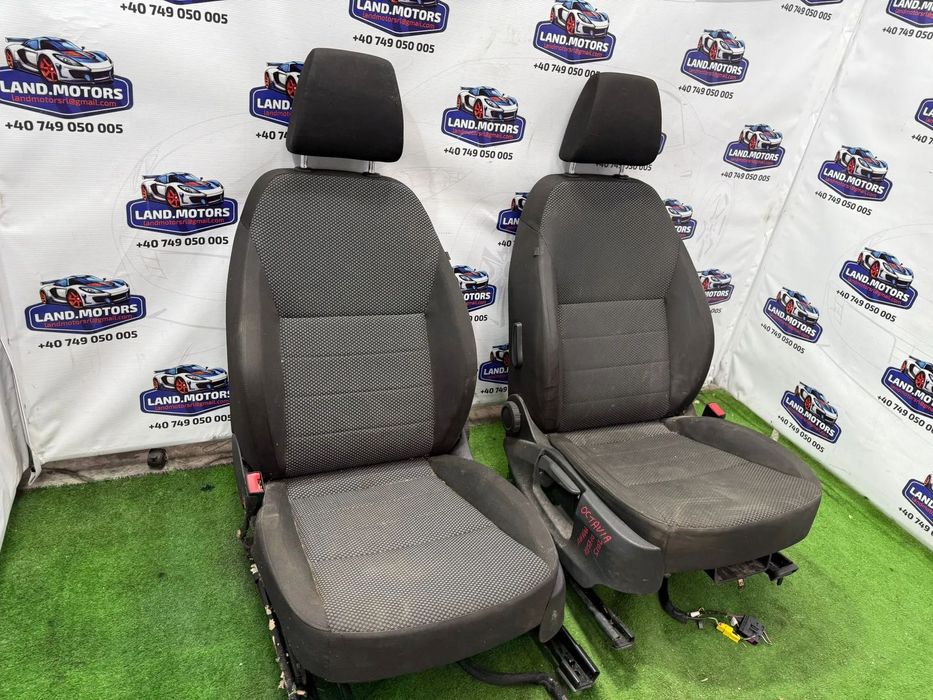 INTERIOR TEXTIL / SCAUNE + BANCHETE SKODA OCTAVIA 1.4 BENZINA 2011 UNIVERSAL COMBI ELEGANCE / BREAK 2004-2013