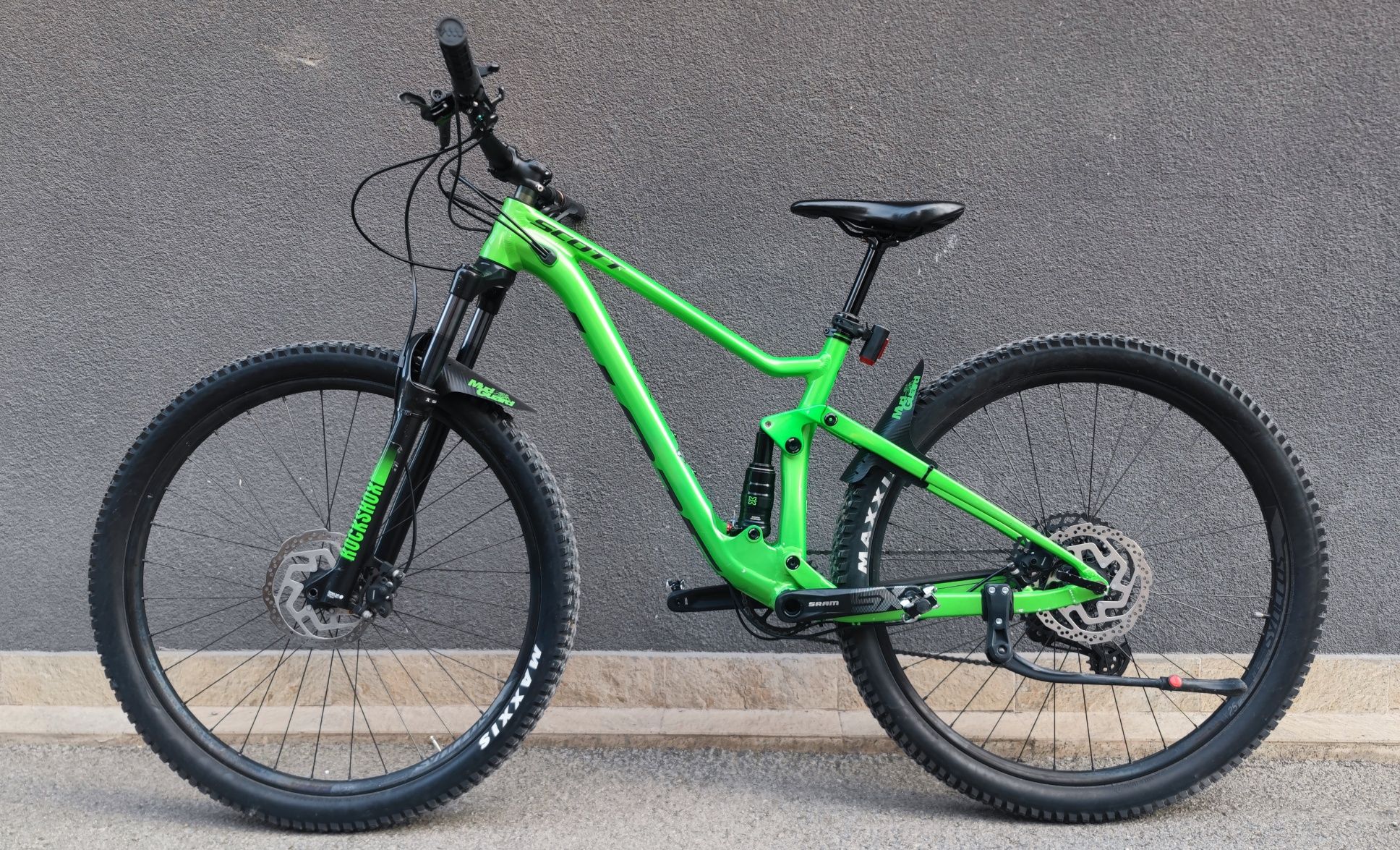 Алуминиев Велосипед 29 Scott 1x12 NX Eagle Full Rock Shox Air 2022год.