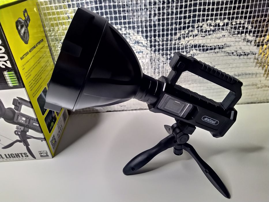 Lanterna Andowl Q-L445 Led Cree XHP90.2 SUA, PROIECTOR 16CM OFERTA!