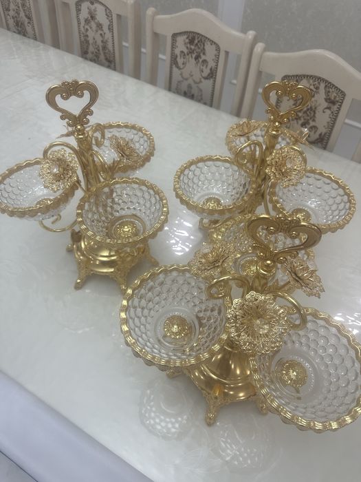 Срочно продам менажница для сухофруктов, конфеты
