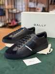 Луксозни мъжки сникърси BALLY с кожа питон