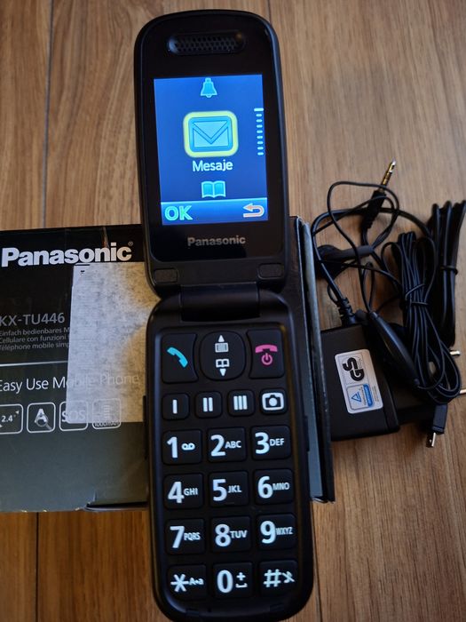 Telefon seniori,Panasonic,meniu ro.