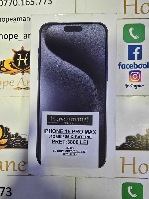 Hope Amanet P6 IPHONE 15 PRO MAX