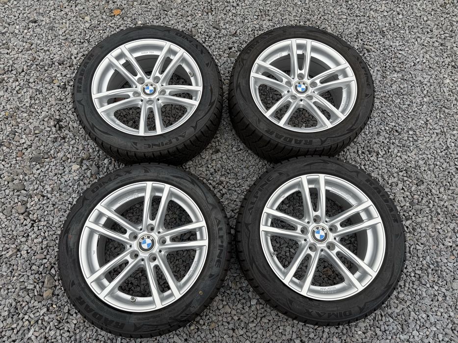 Jante BMW iarna 225 50 R17 cu anvelope noi 8 mm