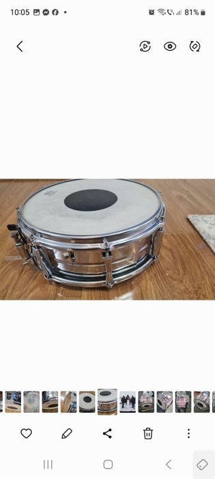 Toba snare Sonor,Tama,Tacton,Aria