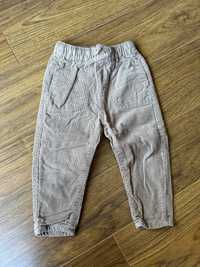 Pantaloni Zara copii cu dublura de bumbac mar. 92 (18-24 Luni) unisex