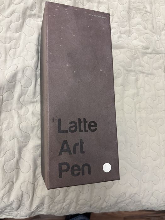 Dispozitiv Pulverizat pudra, Winbees, Latte Art Pen, Alb, 20 cm, Set