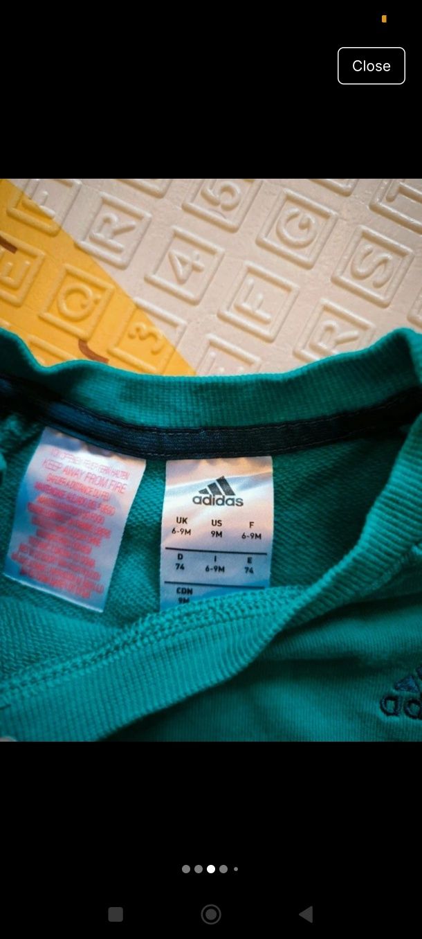Bluza copii Adidas 6-9luni