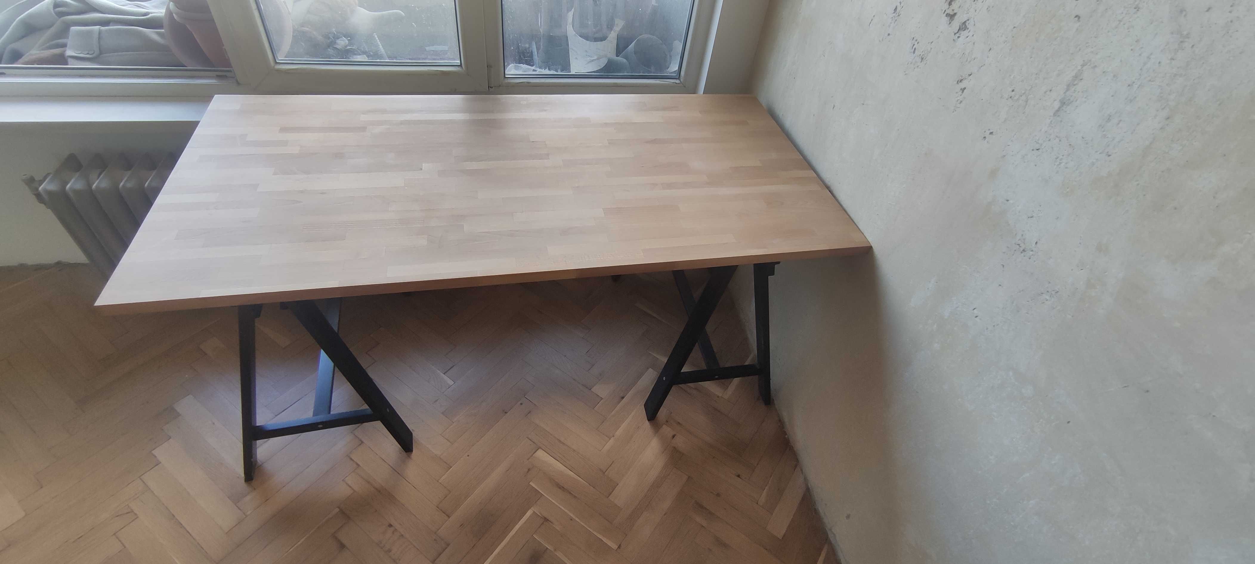 Работно бюро/маса дървен масив IKEA GERTON 155×75 cm Beech 501.067.73