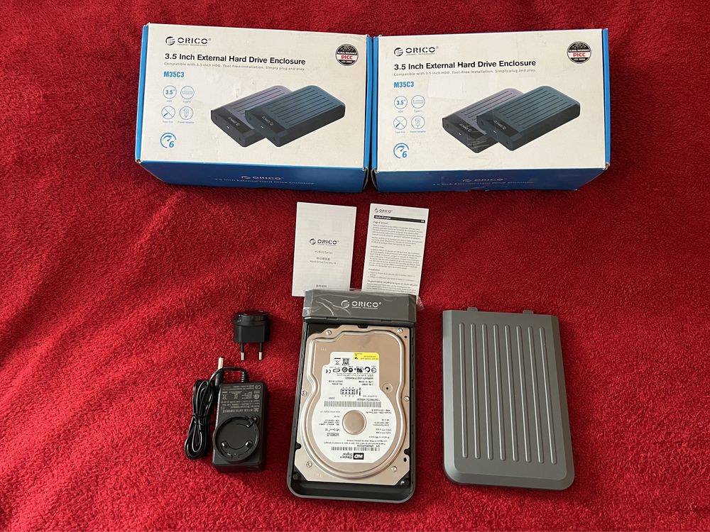 Orico M35C3 External HDD/SSD/3.5/2.5 inch външна кутия за хард дискове