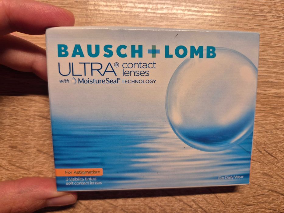 Контактни лещи Bausch & Lomb при астигматизъм -6.00 и -3.75
