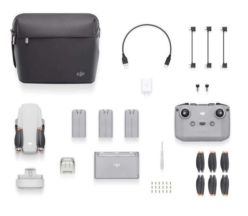 Drone DJI MINI 2 FLY MORE COMBO - practic noua, nefolosita