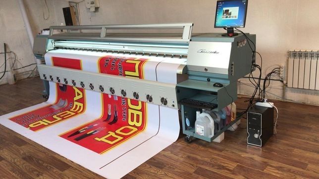 Печать баннера от 950тг Наружная реклама Типография