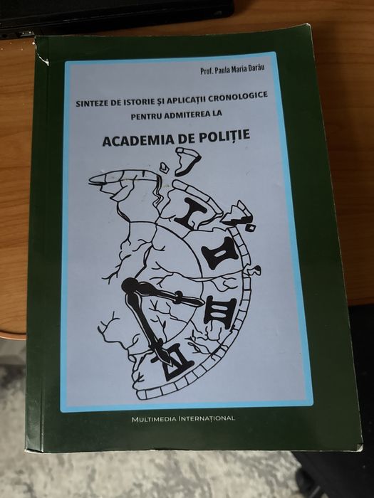 Vand carte istorie Academia de Politie+ teste grila