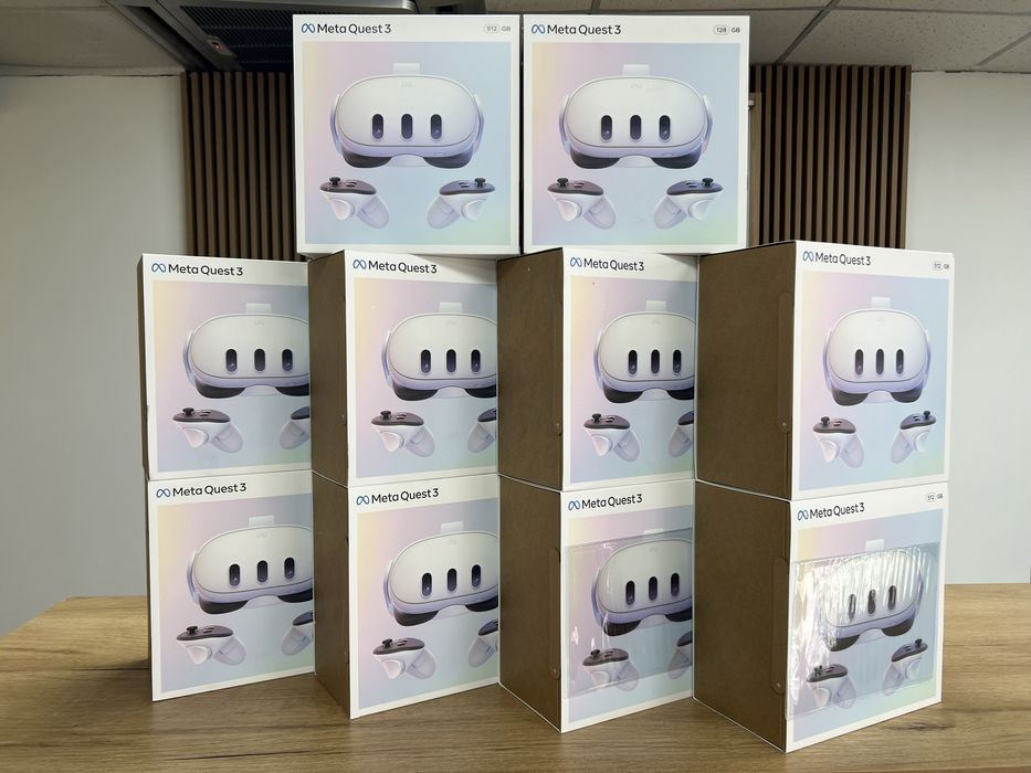 Новинка! Meta Quest 3 128Gb/512/ Oculus VR очки виртуальной реальности