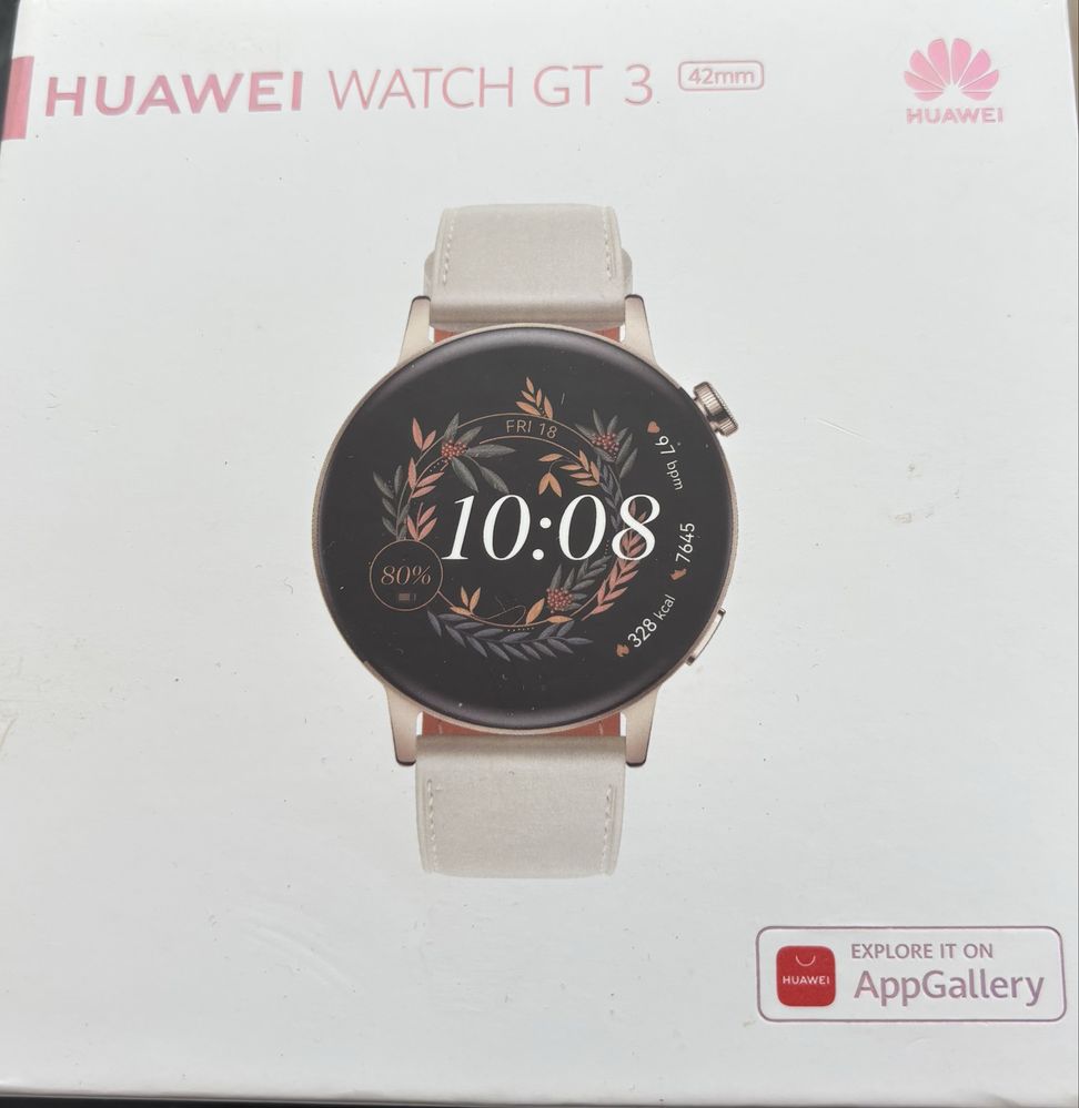 huawei gt3 42mm в гаранция до 06.26г