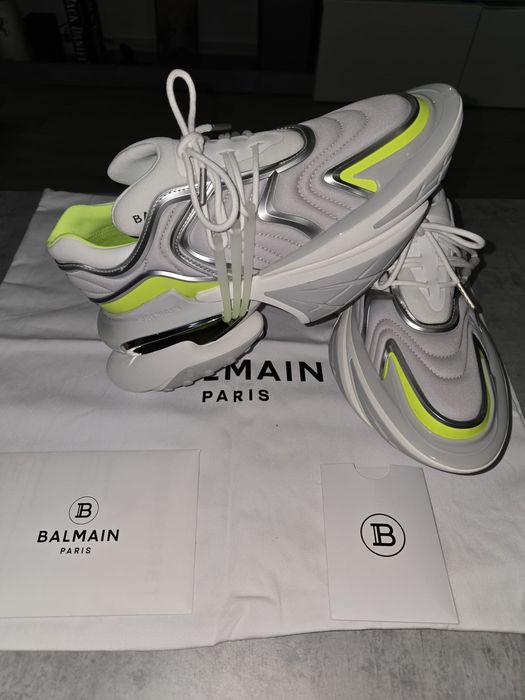 Balmain Sneakers Unicorn Wave Grey 42