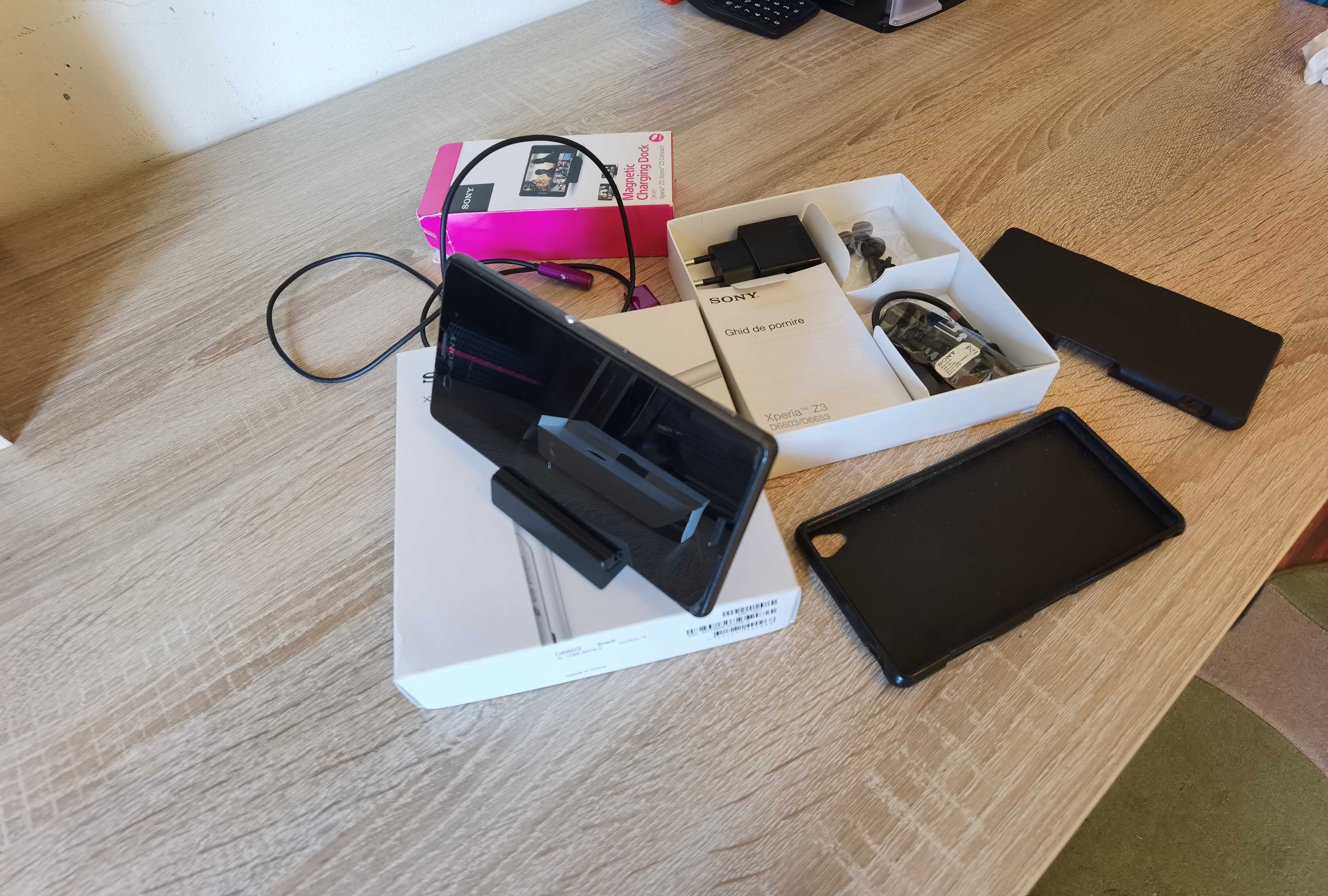 Încărcător Magnetic Dock Sony DK48  pt Xperia Z3, Z2, Z1 și Z3 Compact