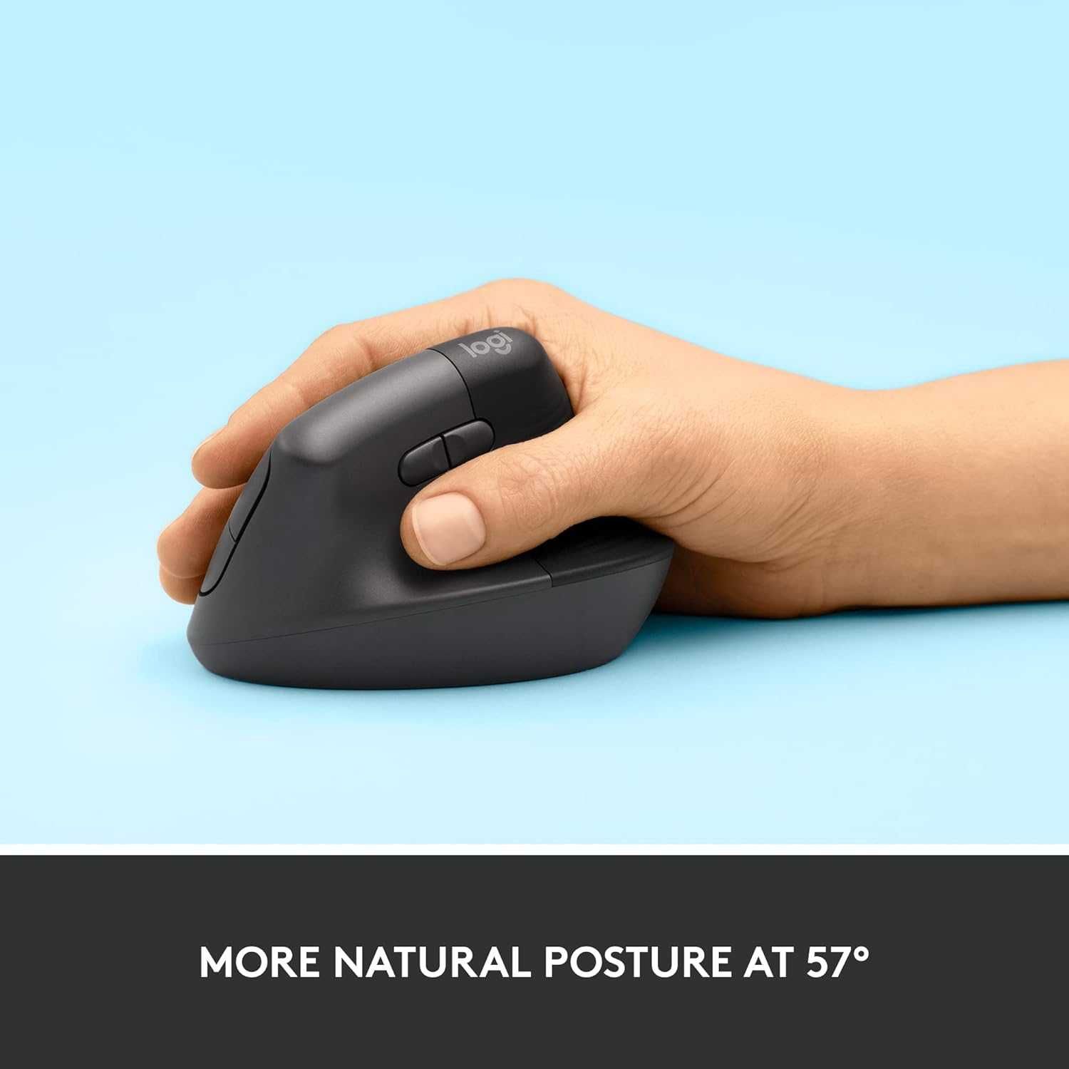 Logitech Lift безжична ергономична мишка