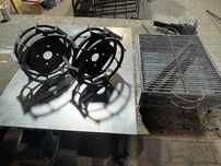 Roti metalice motocultor D330mm