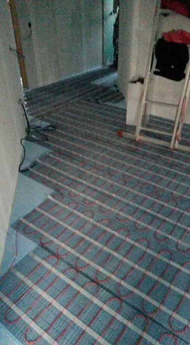 cablu de incalzire dublu izolat asezat in sapa