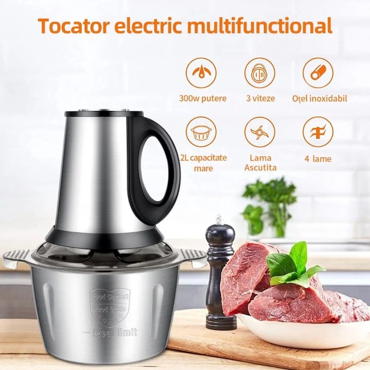 Мощен кухненски робот-чопър Kitchen Expert 5L – за  бързо готвене